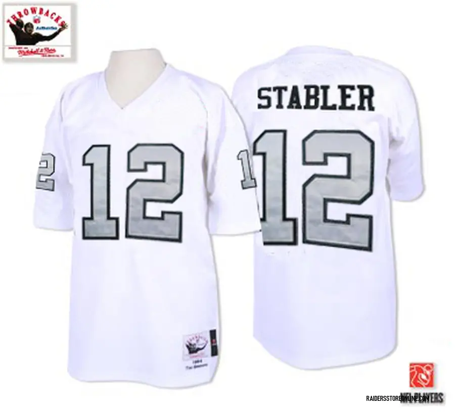 ken stabler jersey mitchell and ness