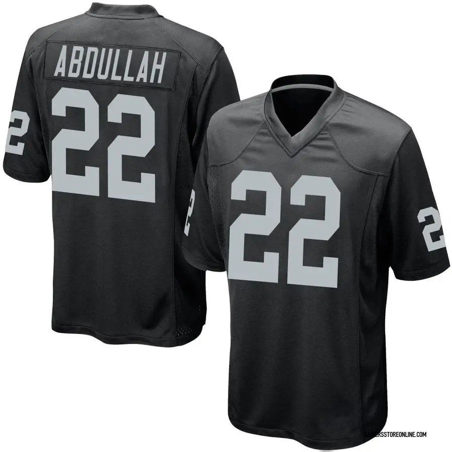 Nike Ameer Abdullah Las Vegas Raiders Men's Game Black Team Color