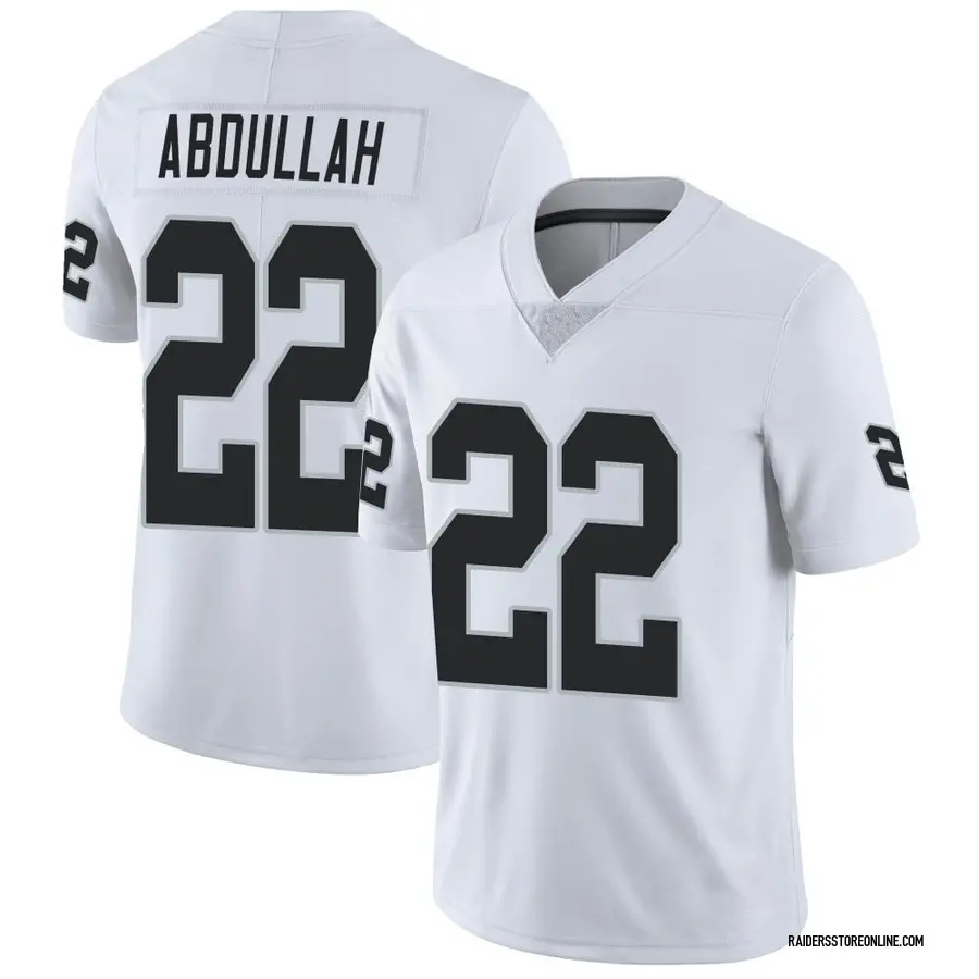 Nike Ameer Abdullah Las Vegas Raiders Men's Limited White Vapor