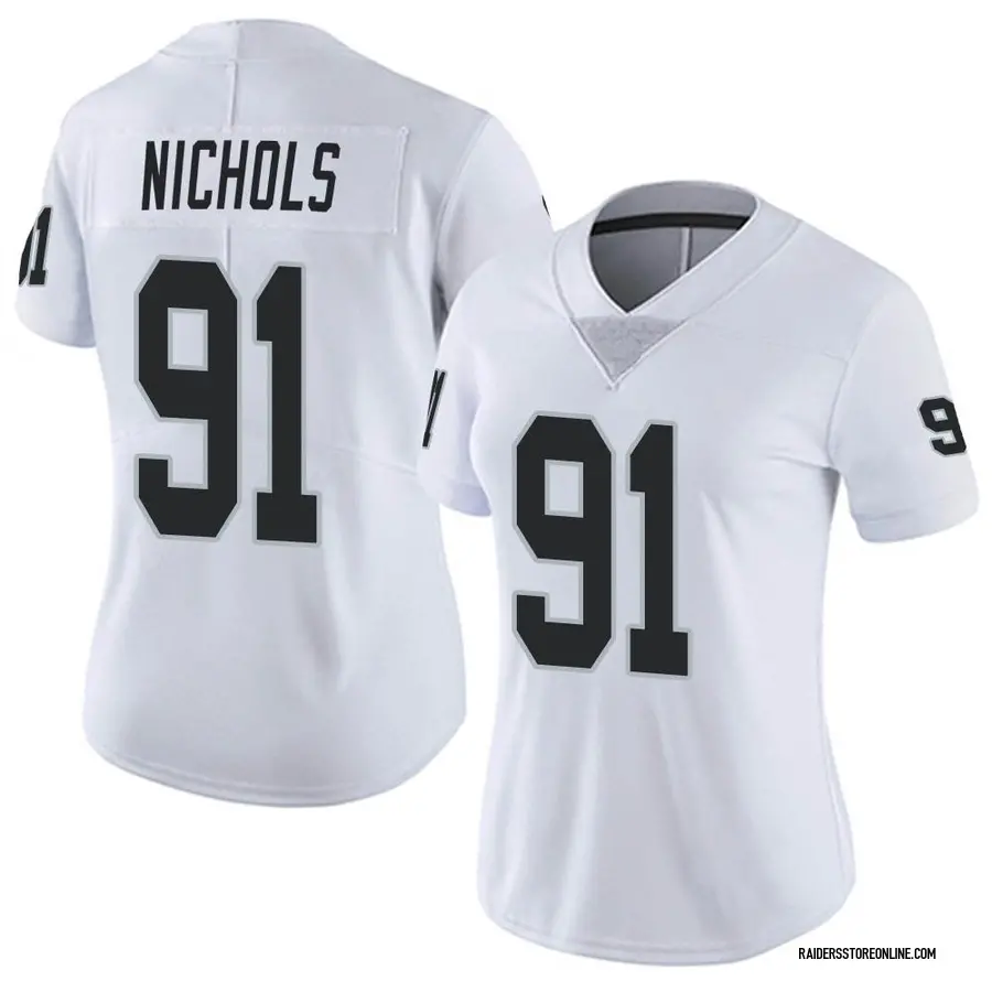 Tashawn Bower Las Vegas Raiders Youth Legend White Color