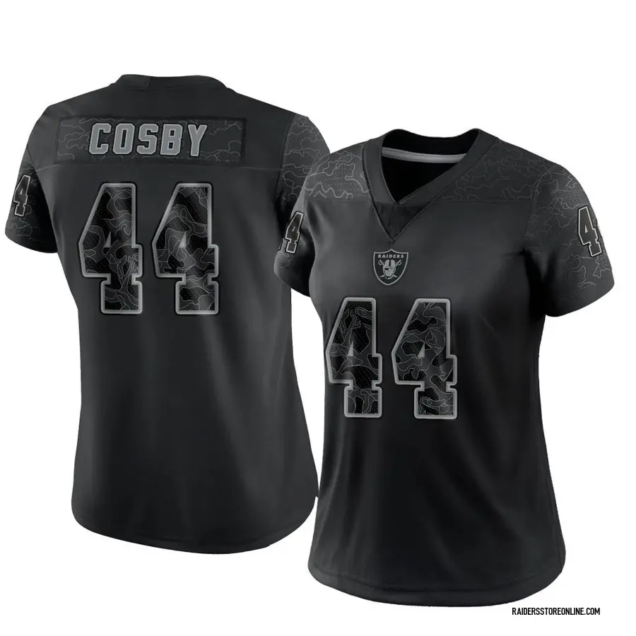 Nike Bryce Cosby Las Vegas Raiders Women's Limited Black Reflective Jersey