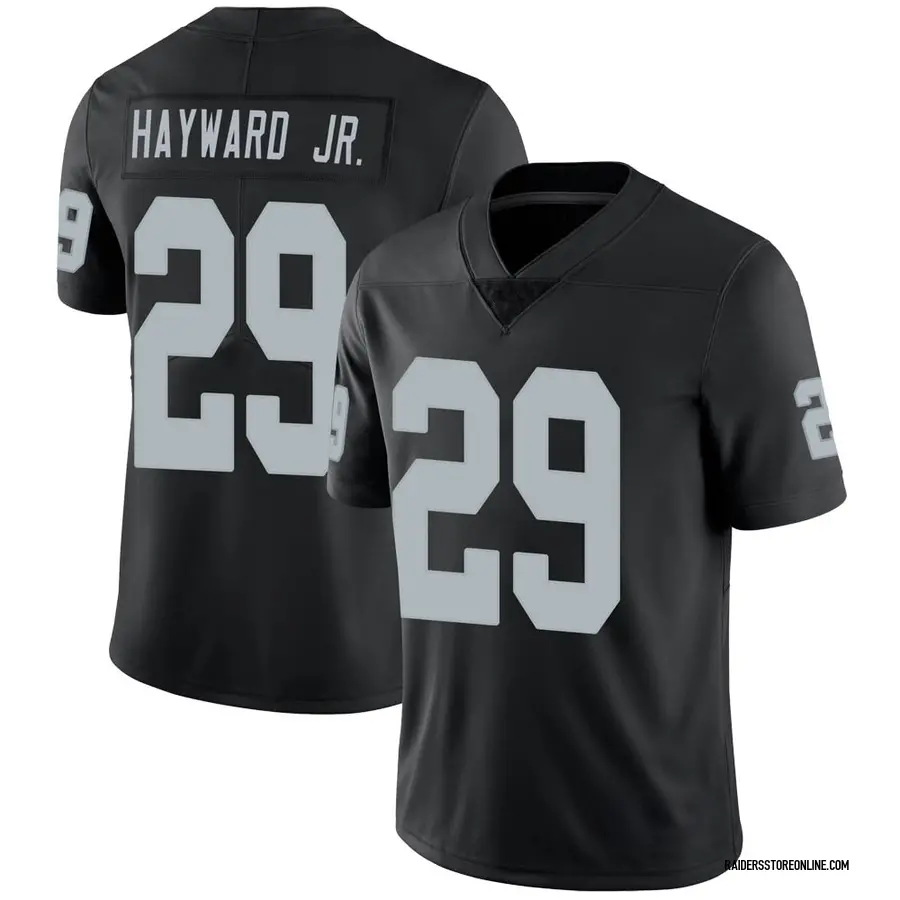 Nike Casey Hayward Jr. Las Vegas Raiders Men's Limited Black Team Color  Vapor Untouchable Jersey