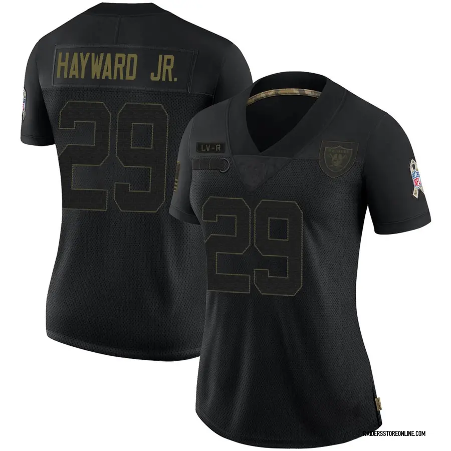 Casey Hayward Jr. Las Vegas Raiders Women's Game Team Color Nike Jersey -  Black