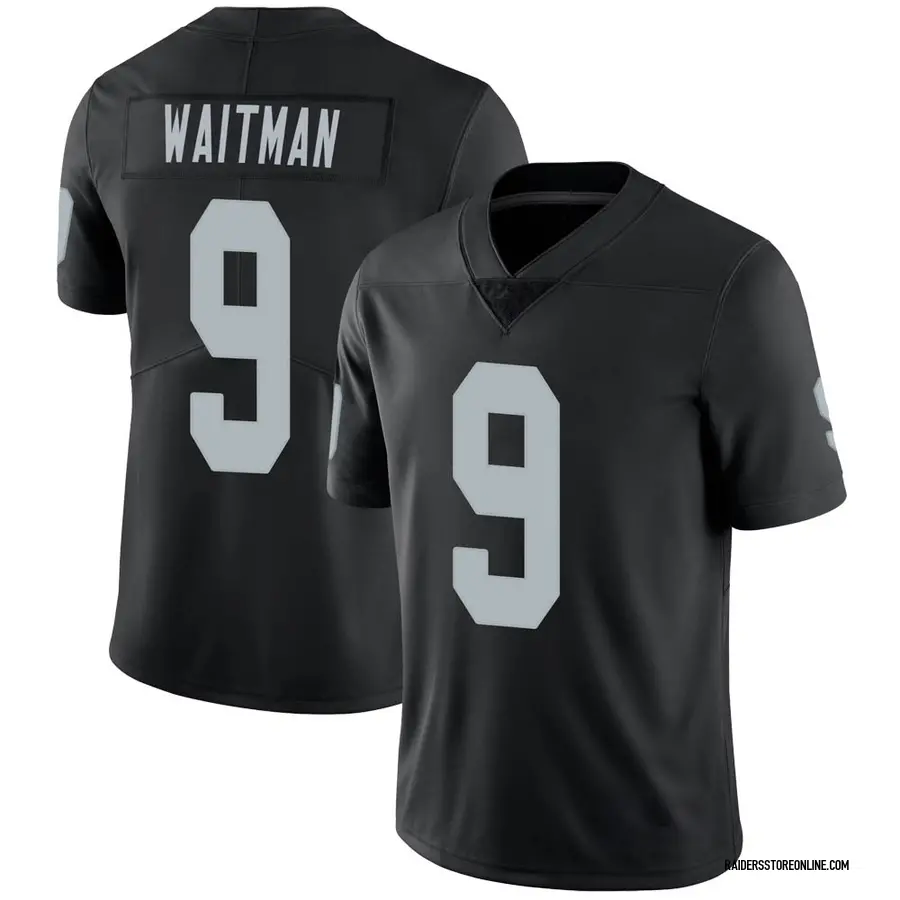 Nike Corliss Waitman Las Vegas Raiders Youth Limited Black Team