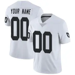 Nike Custom Las Vegas Raiders Youth Limited White Vapor Untouchable Jersey