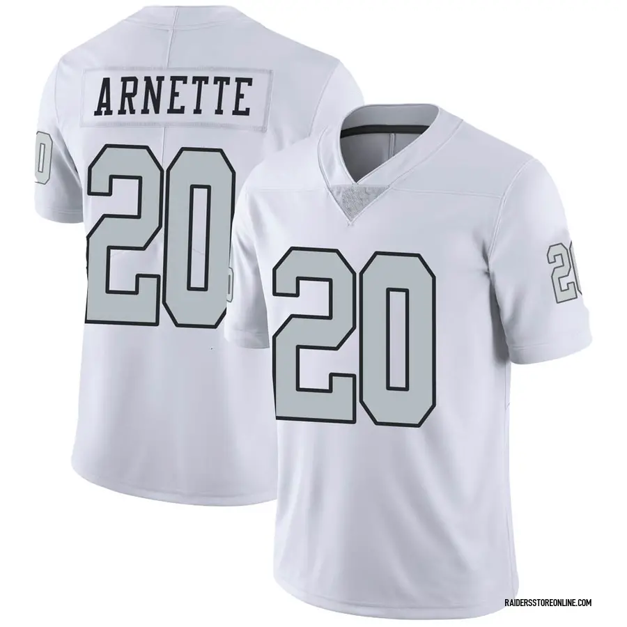 Damon Arnette Signed Las Vegas Black Football Jersey (JSA)