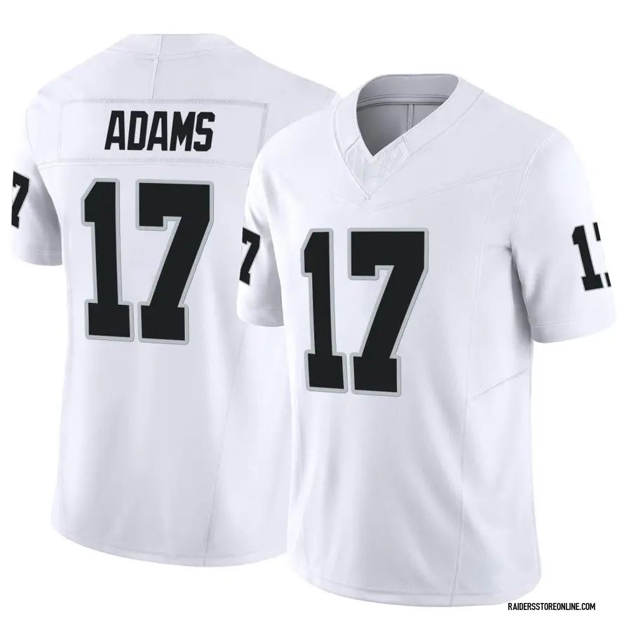 Men's Nike Davante Adams White Las Vegas Raiders Vapor F.U.S.E. Limited Jersey Size: Small