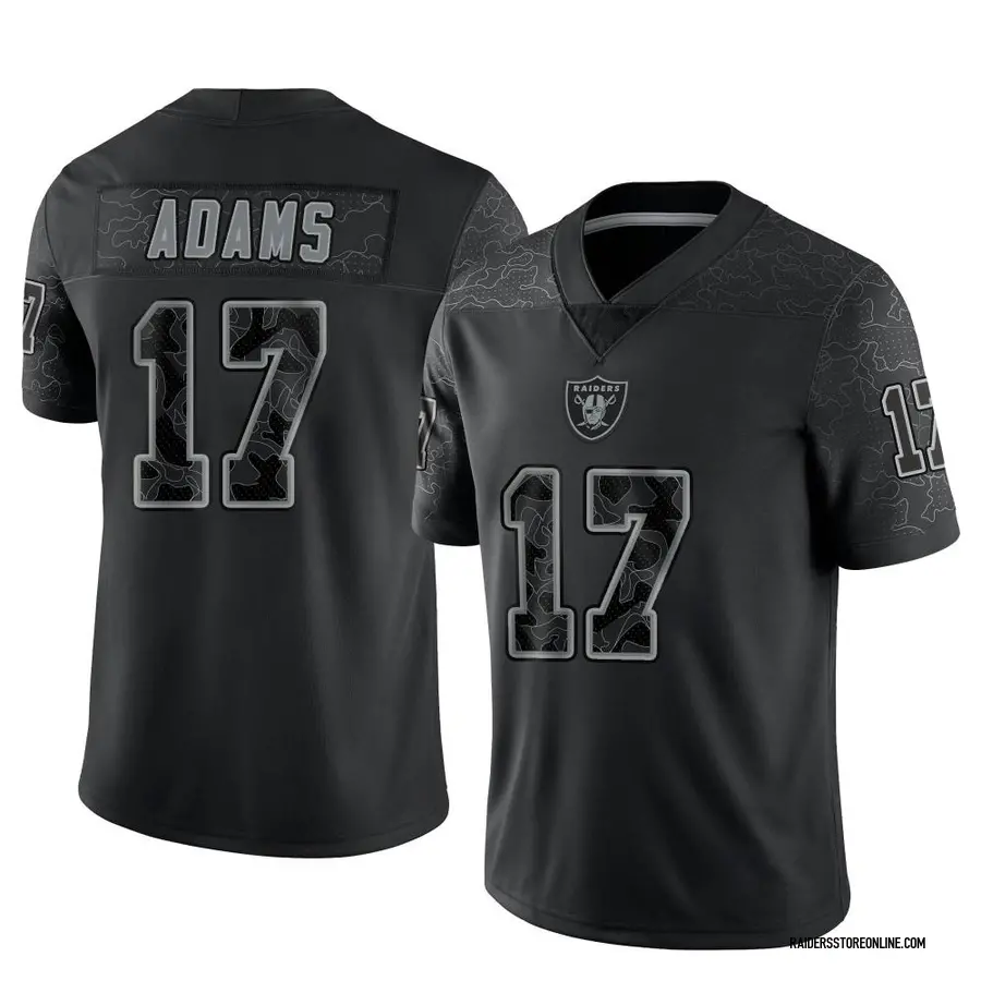 NWT NIKE LV RAIDERS YOUTH MEDIUM DAVANTE ADAMS FOOTBALL JERSEY