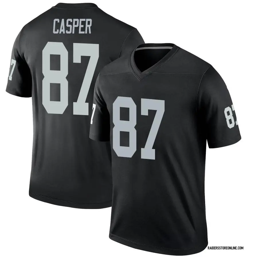 Men's Las Vegas Raiders Fred Biletnikoff Mitchell & Ness Black