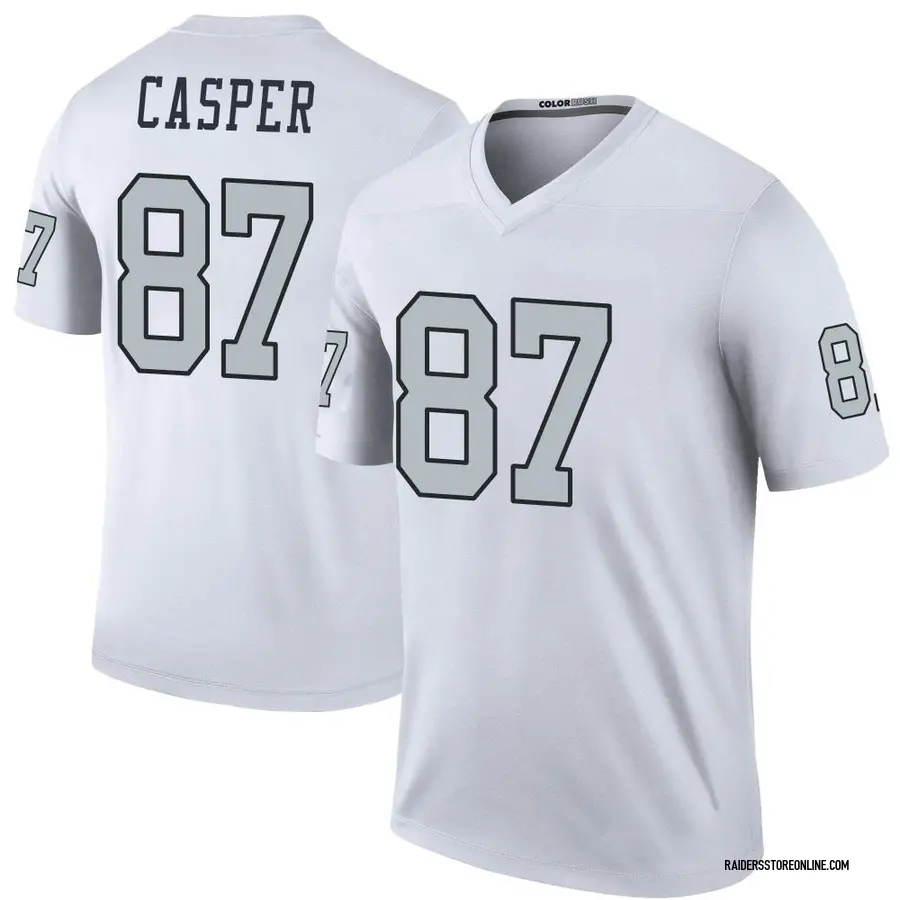 Nike Dave Casper Las Vegas Raiders Men's Legend White Color Rush