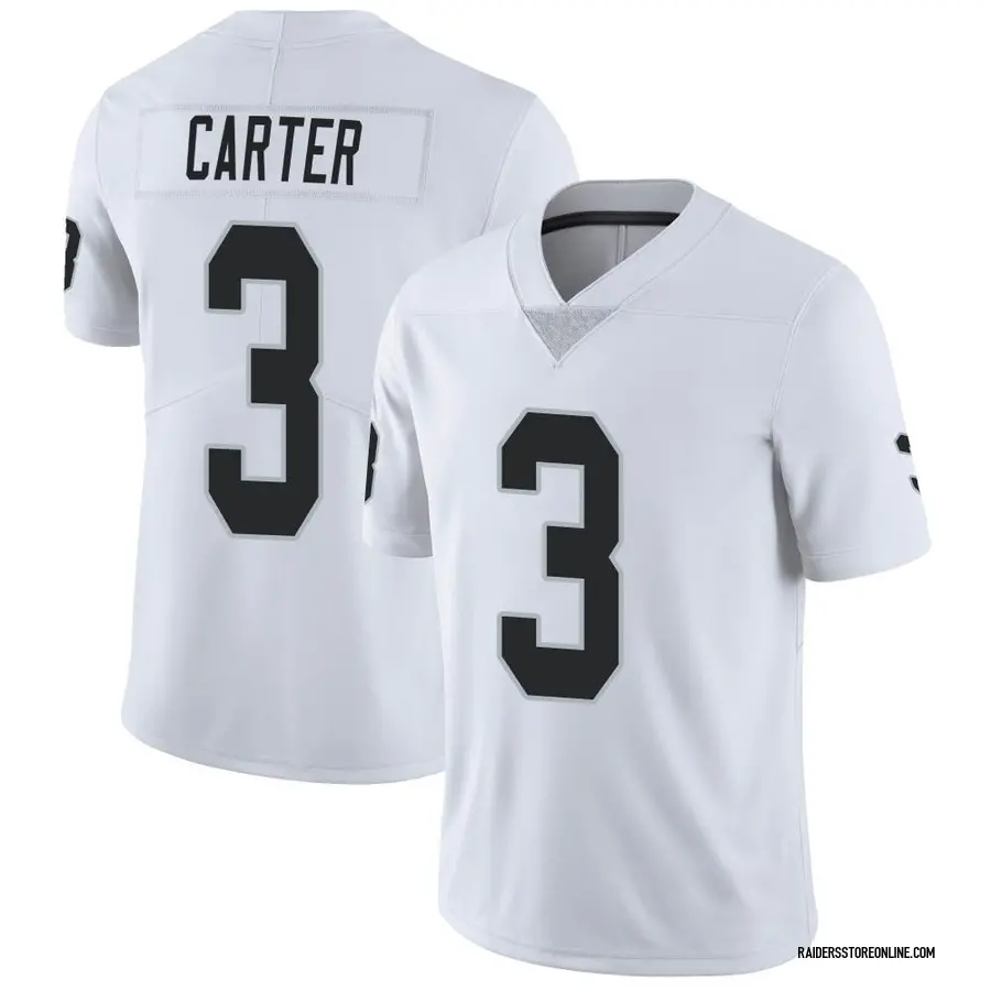 Nike Ken Stabler Las Vegas Raiders Men's Elite White Vapor