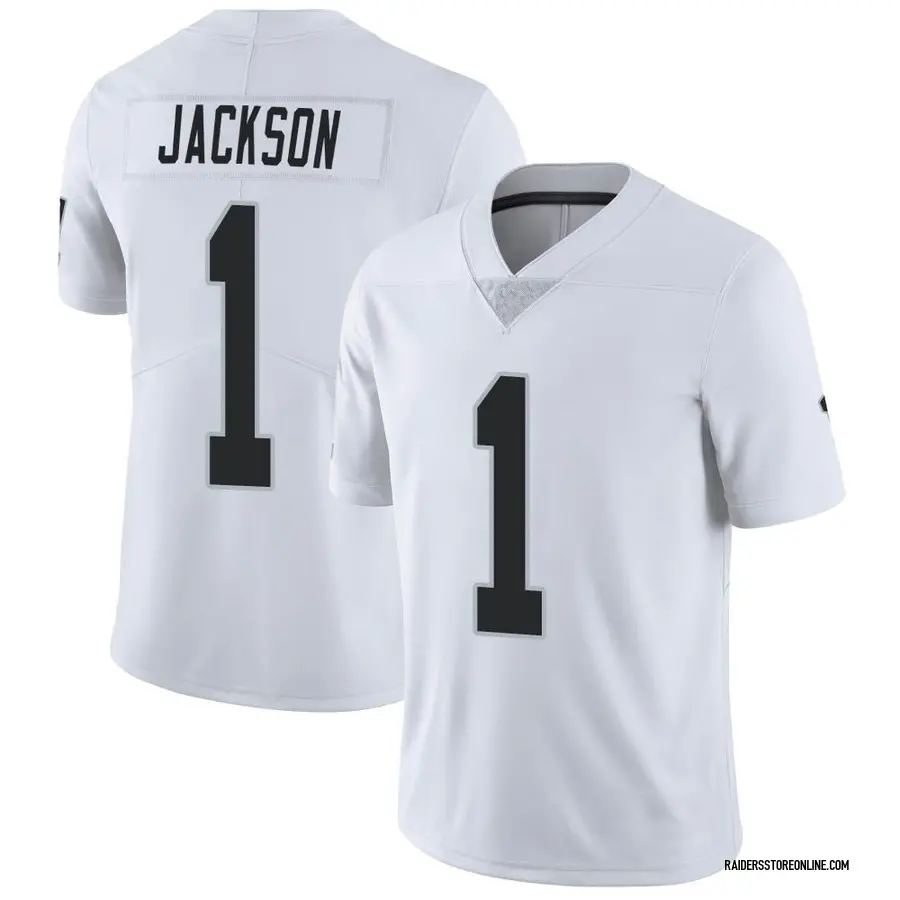 Nike DeSean Jackson Las Vegas Raiders Men's Limited White Vapor ...