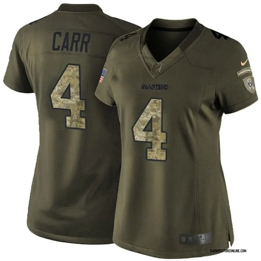 derek carr jersey women's