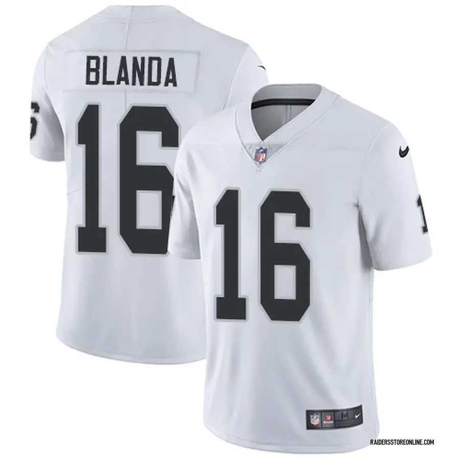 Mitchell & Ness Men's Mitchell & Ness George Blanda Black Las