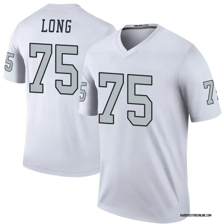 Nike Howie Long Las Vegas Raiders Men's Legend White Color Rush Jersey