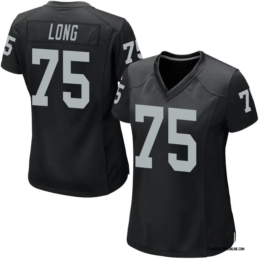 Nike Howie Long Las Vegas Raiders Women's Game Black Team Color Jersey