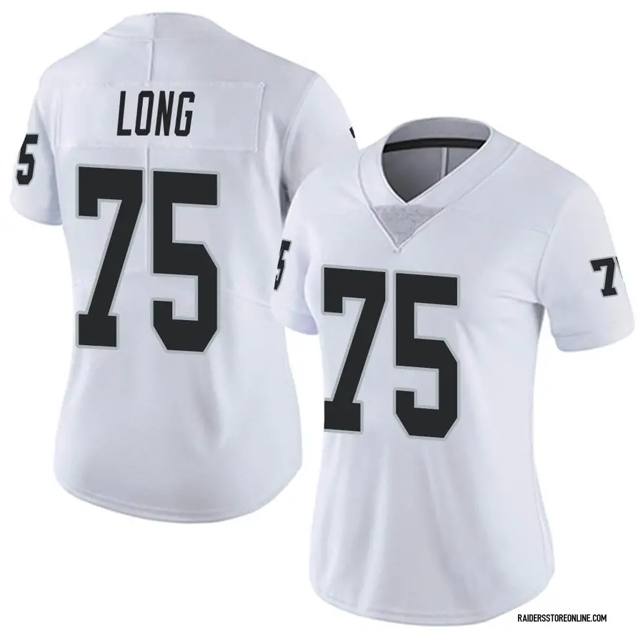 Nike Howie Long Oakland Raiders Women's Limited White/Gold Color