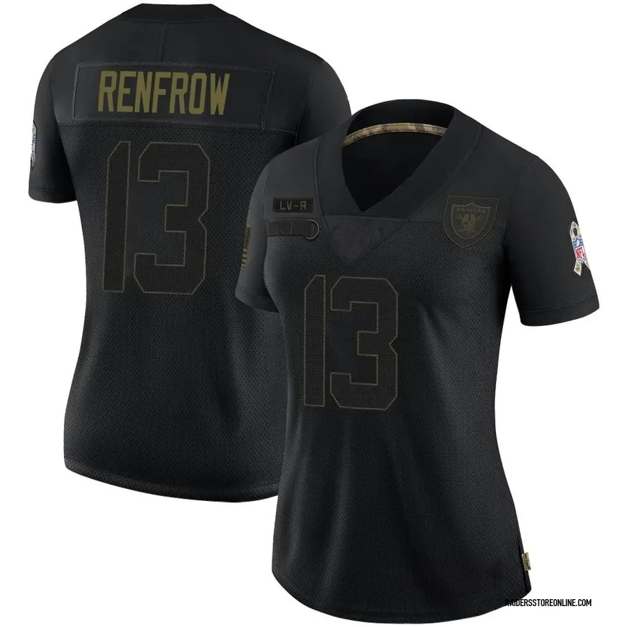 Youth Nike Hunter Renfrow Black Las Vegas Raiders Game Jersey