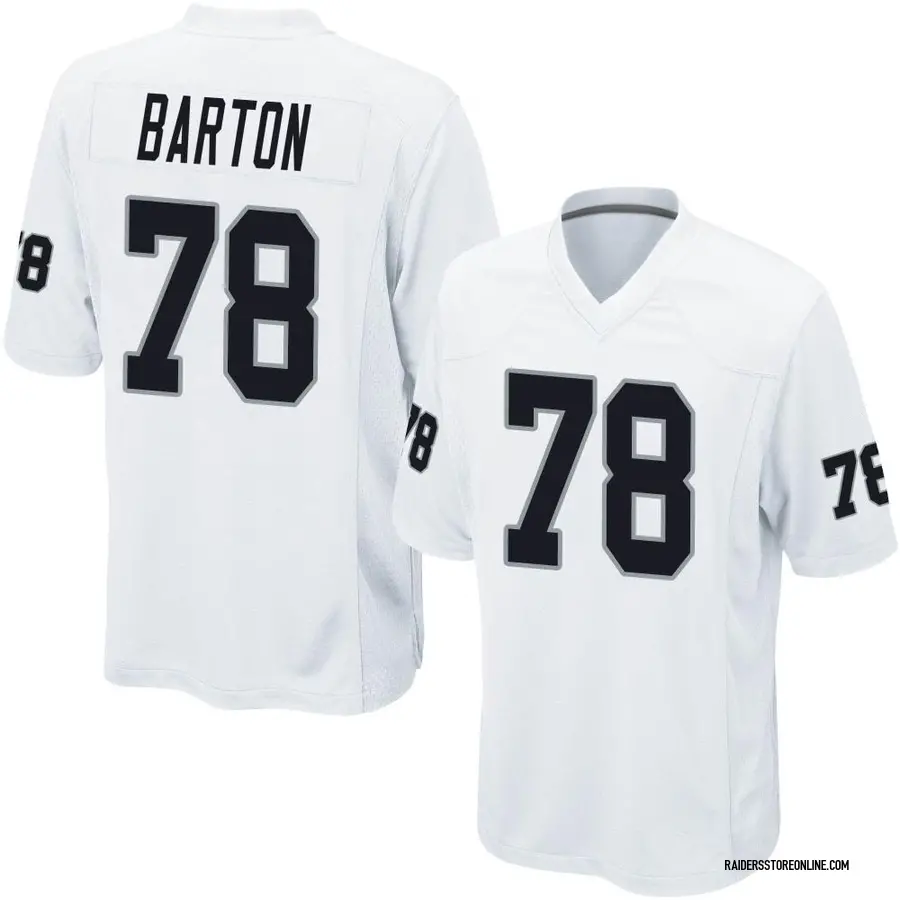 Jackson Barton Las Vegas Raiders Youth Color Rush Legend Nike Jersey - White