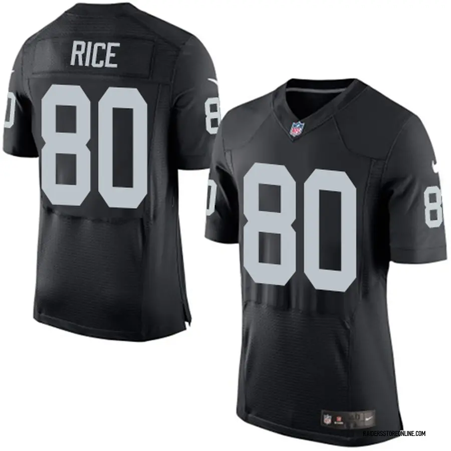 jerry rice black jersey