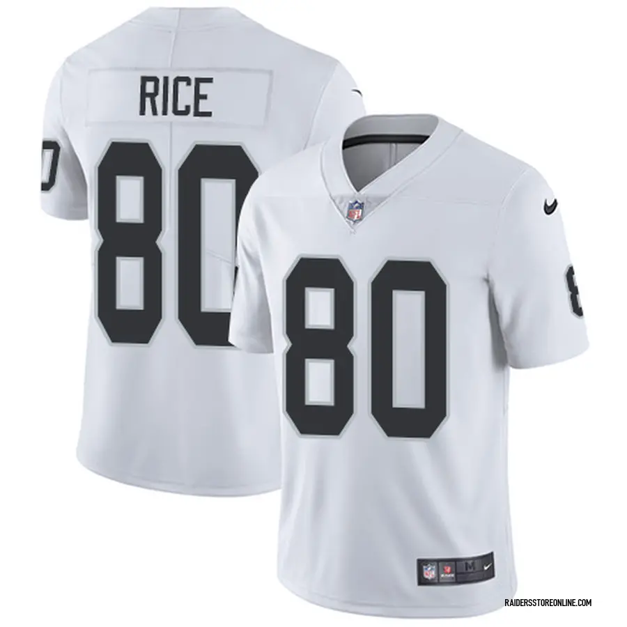 jerry rice oakland raiders jersey