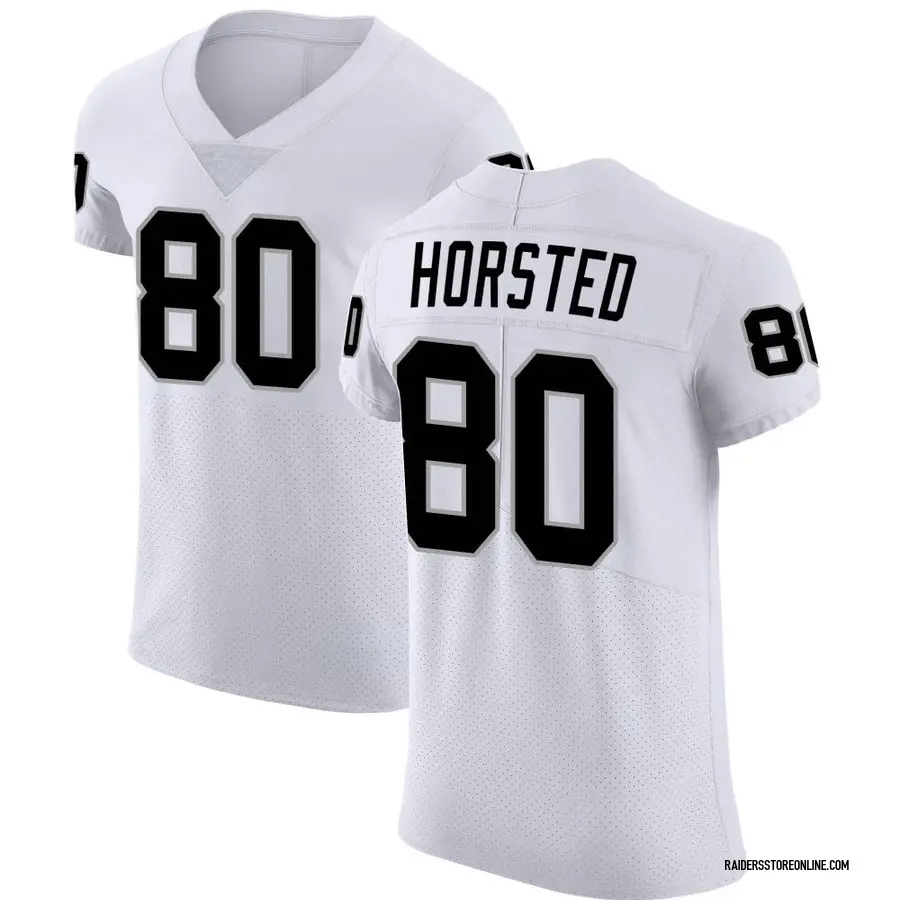 Nike Jesper Horsted Las Vegas Raiders Men's Elite White Vapor Untouchable  Jersey