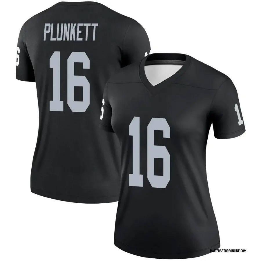 Nike Jim Plunkett Las Vegas Raiders Women's Legend Black Jersey