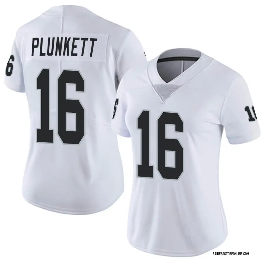 Nike Jim Plunkett Las Vegas Raiders Women's Game White Jersey