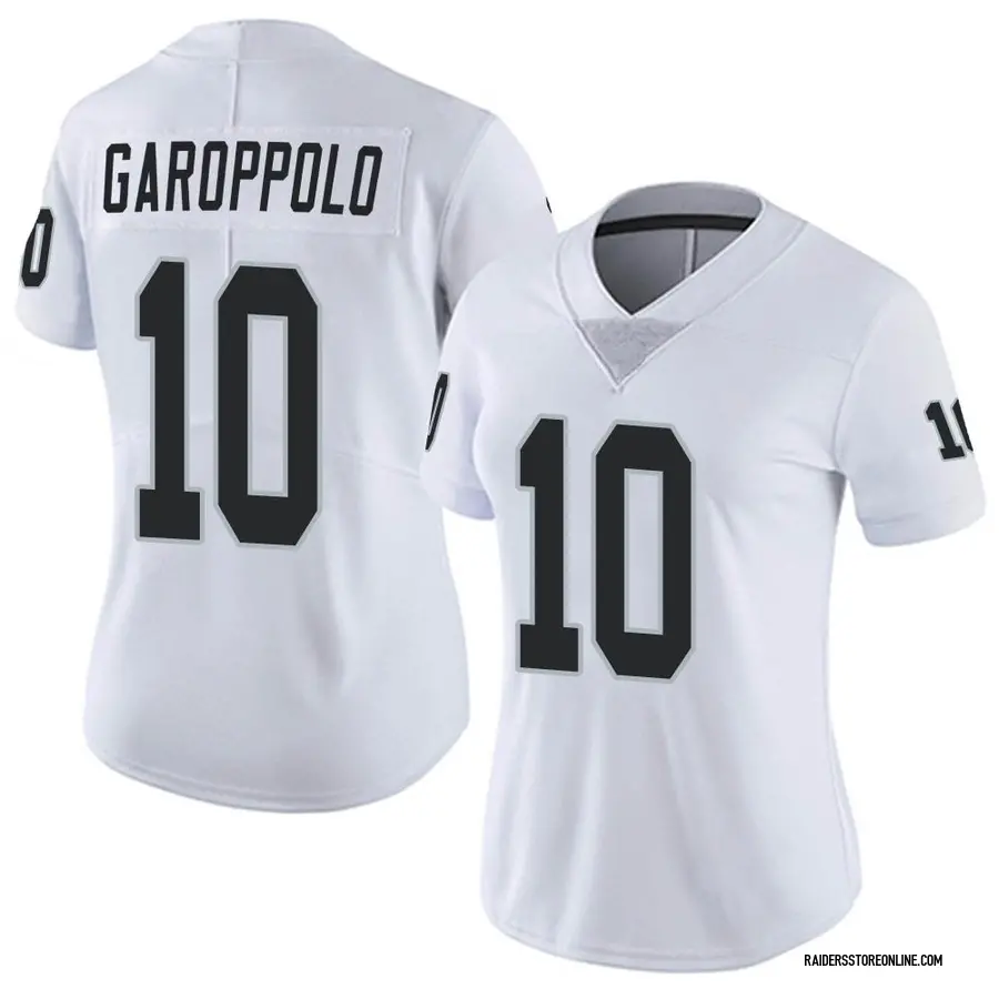 Nike Jimmy Garoppolo Las Vegas Raiders Women's Limited White Vapor