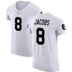 Men's Las Vegas Raiders Josh Jacobs Nike White Vapor Untouchable Color Rush  Limited Player Jersey