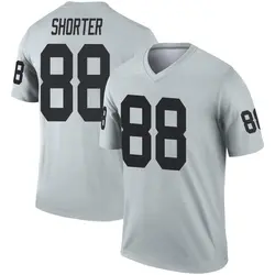 Nike Justin Shorter Las Vegas Raiders Men's Legend Inverted Silver Jersey