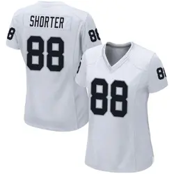 Nike Justin Shorter Las Vegas Raiders Women's Game White Jersey