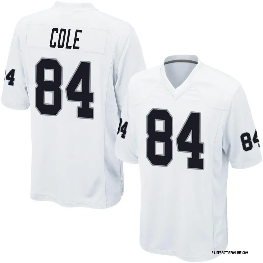 Keelan Cole Las Vegas Raiders Men's Elite Vapor Untouchable Nike Jersey -  White