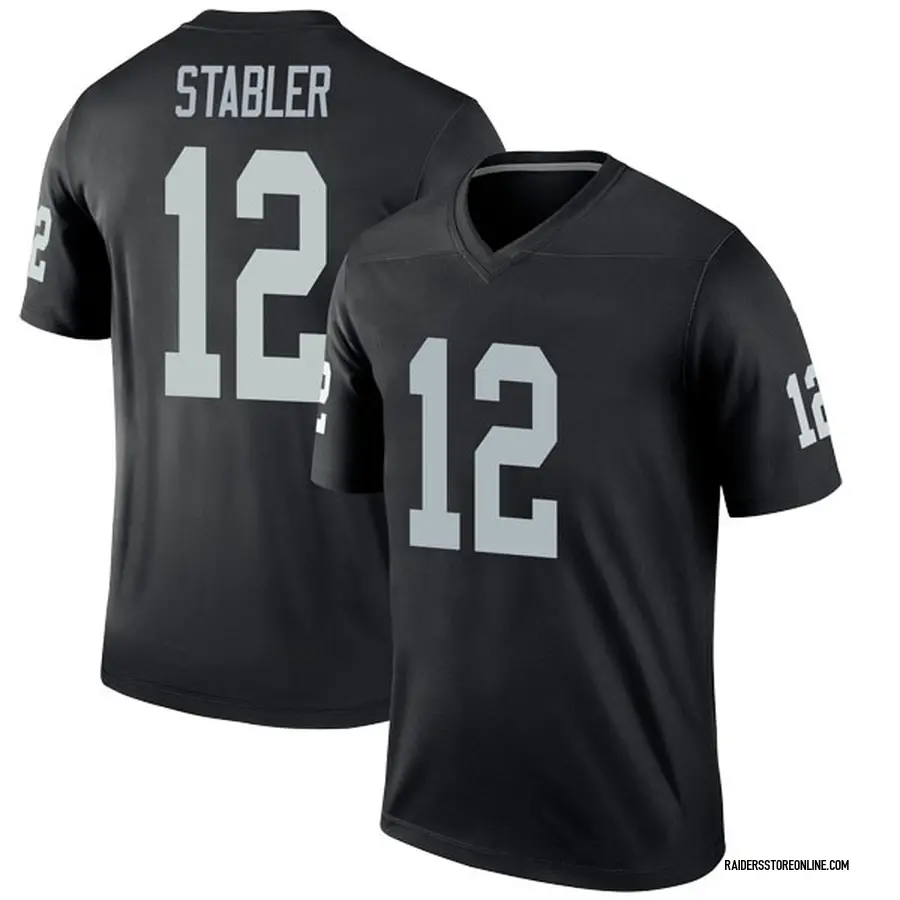 Men's Las Vegas Raiders Jimmy Garoppolo Nike Black Player Name & Number T- Shirt