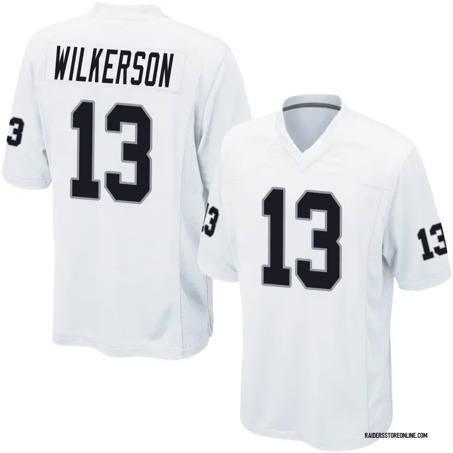 Kristian Wilkerson Las Vegas Raiders Men's Legend White Color Rush T-Shirt