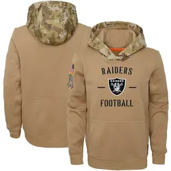 Nike NFL Oakland Las Vegas Raiders Salute to Service Hoodie LARGE