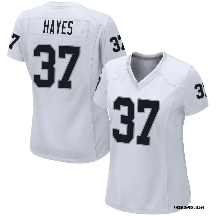 Nike Lester Hayes Las Vegas Raiders Women's Legend White Color Rush Jersey