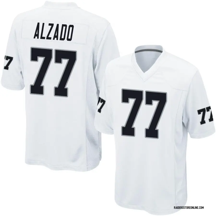 Nike Lyle Alzado Las Vegas Raiders Men's Game White Jersey