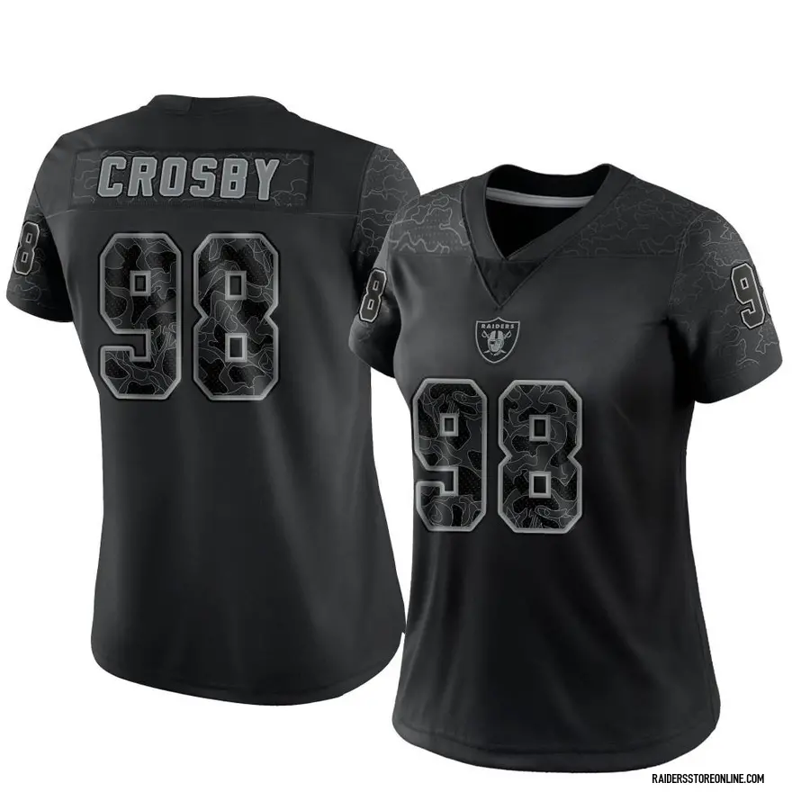 Product Detail  NIKE MAXX CROSBY WOMENS GAME JERSEY - Black - S