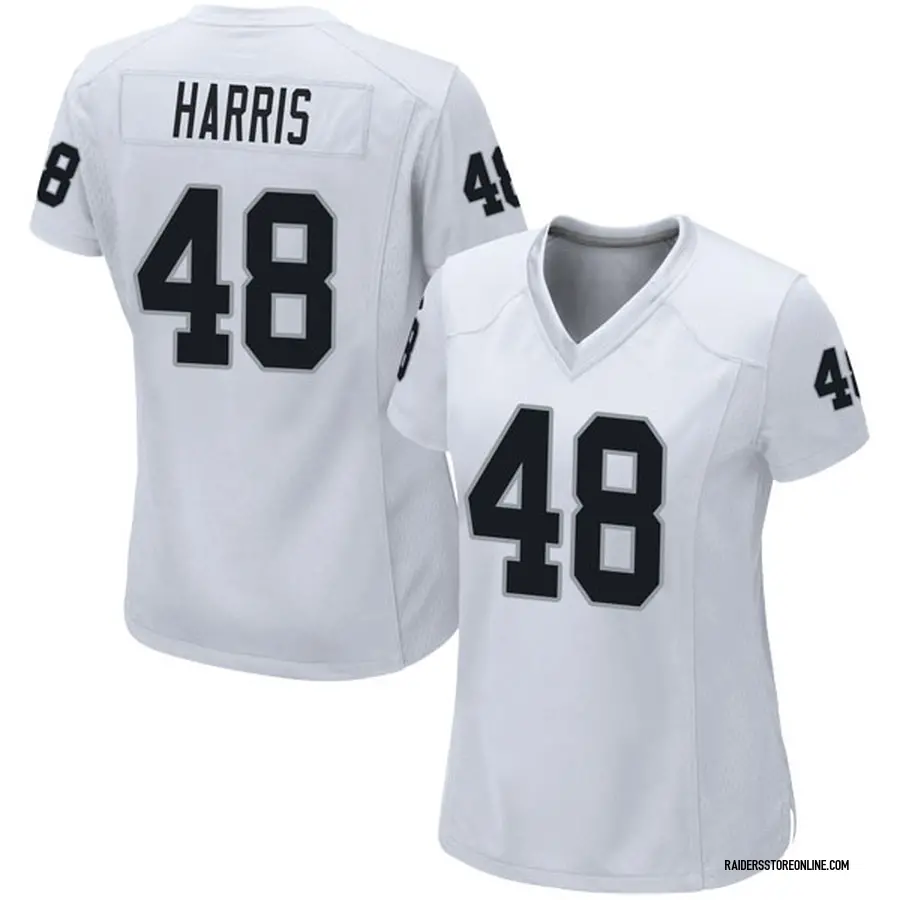 Nike Najee Harris Oakland Raiders Women's Game White Jersey