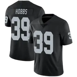 Nate Hobbs Las Vegas Raiders Men's Name & Number Logo T-Shirt - Ash