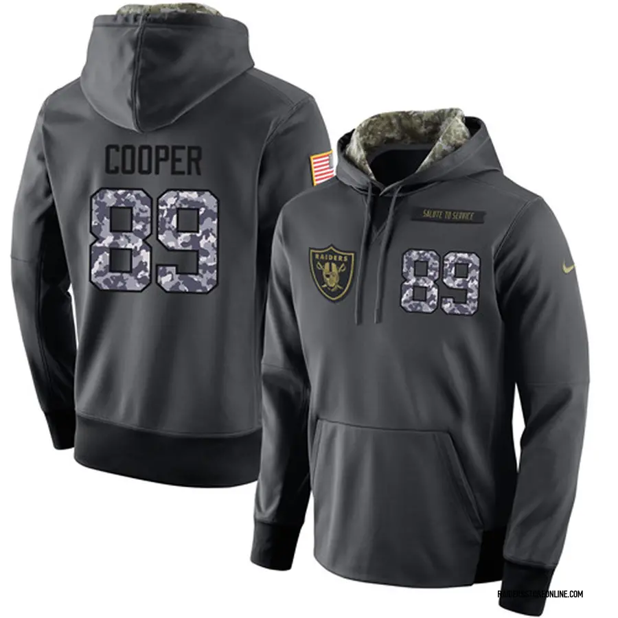 Nike Oakland Raiders Men's Black Amari Cooper Stitched Anthracite