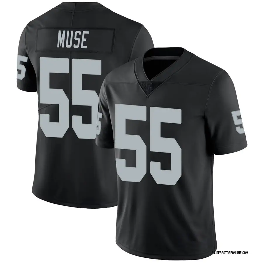 Nike Tanner Muse Las Vegas Raiders Youth Limited Black ...