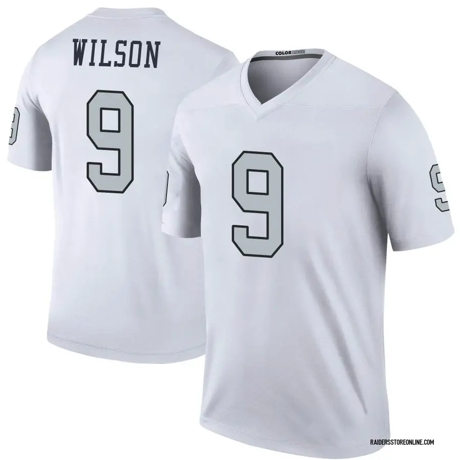 Nike Tyree Wilson Las Vegas Raiders Men's Legend White Color Rush Jersey