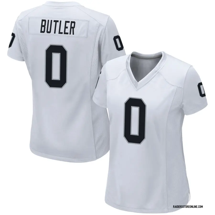 Nike Vernon Butler Las Vegas Raiders Women's Game White Jersey